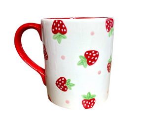 Oxnard Strawberry Dot Mug