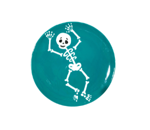 Oxnard Jumping Skeleton Plate