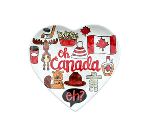 Oxnard Canada Heart Plate
