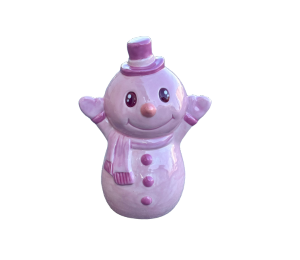 Oxnard Pink-Mas Snowman