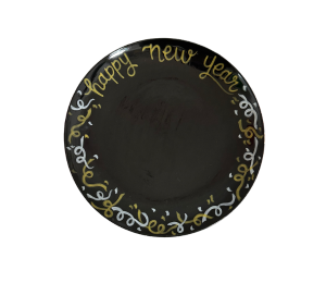 Oxnard New Year Confetti Plate