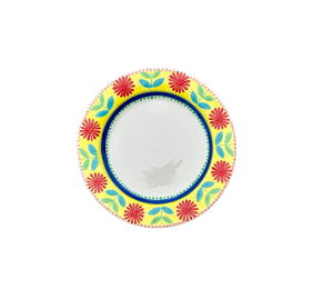 Oxnard Floral Charger Plate