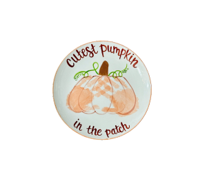 Oxnard Cutest Pumpkin Plate