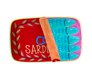 Oxnard Sardines Dinner Plate