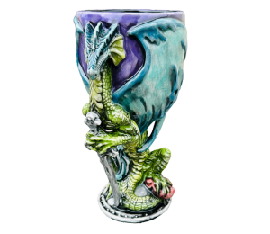 Oxnard Antique Dragon Goblet